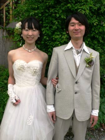 結婚式で．．．。